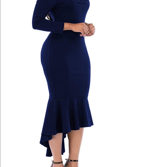 Navy dress - Picture 4 of 5